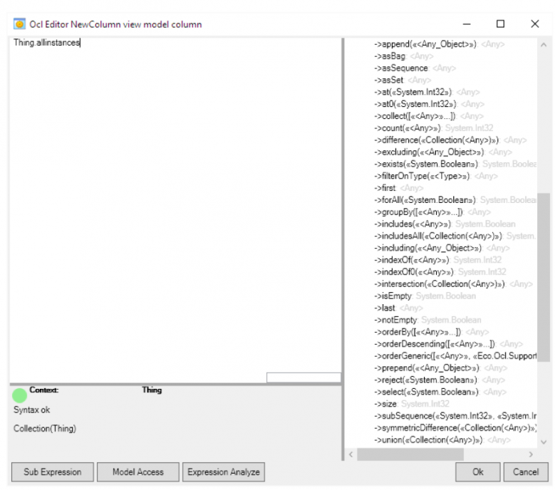 Documentation:OCL Collection Operators - MDrivenWiki